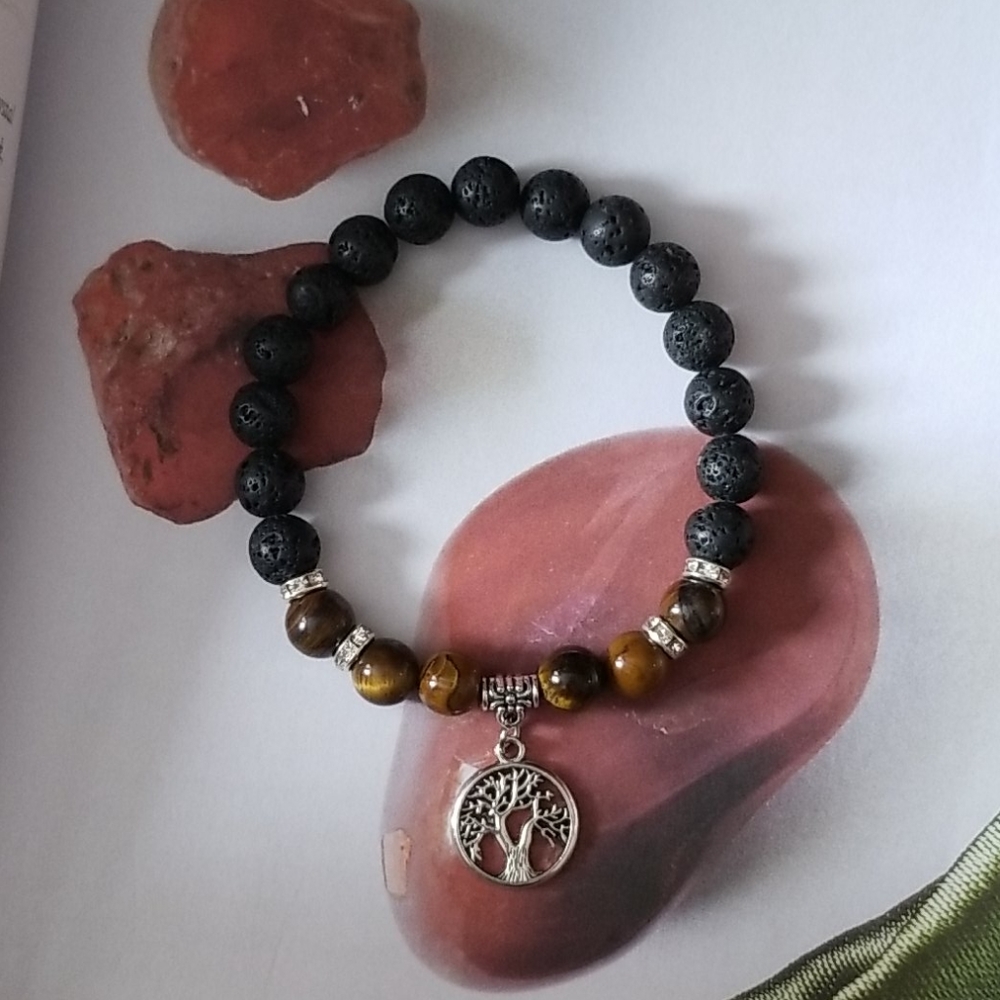 Tigers Eye Diffuser Bracelet - image 1